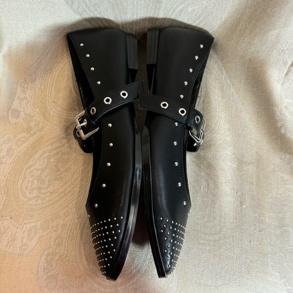 DESIGN CONCEPT STUDIO Sz 10 Studded Square Toe Mary Jane Style Sandals NEW - Picture 6 of 8